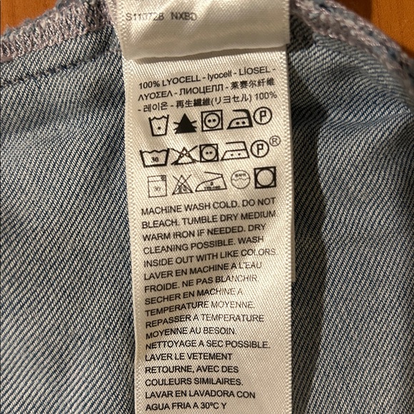 Levi's Classic Blue Mini Dress - Picture 11 of 11